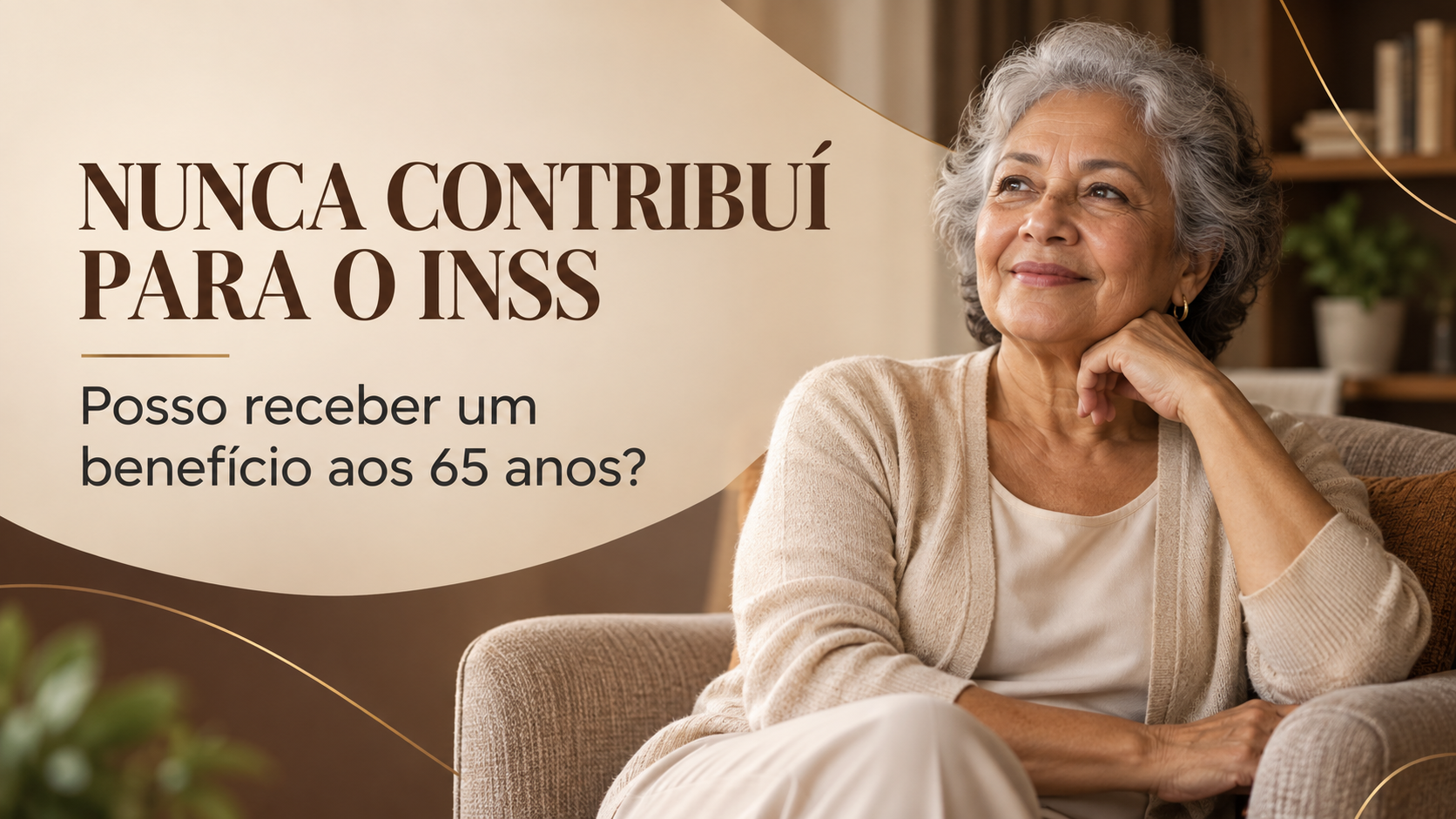 Nunca contribuí para o INSS: posso receber um benefício?